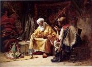 unknow artist Arab or Arabic people and life. Orientalism oil paintings 211 Germany oil painting artist